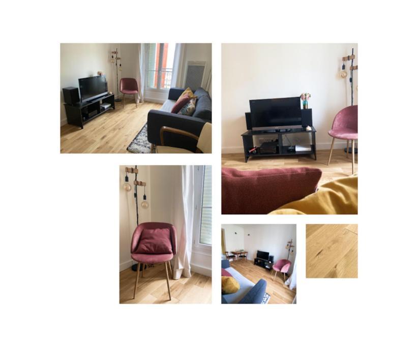 Logement Entier - Appartement Cosy De 2 Pieces Париж Екстериор снимка